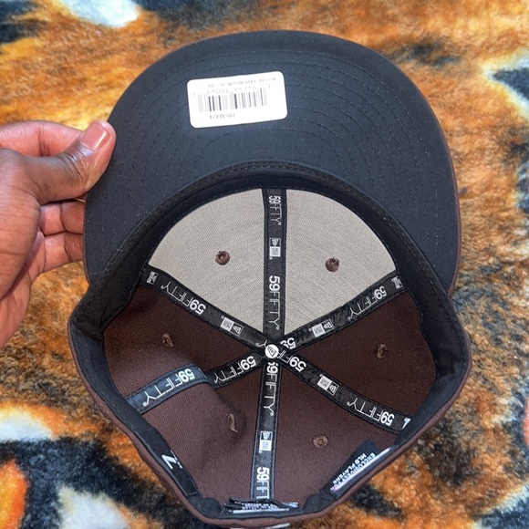 San Diego Padres New Era Brown Authentic Collection On-Field 59FIFTY Fitted Hat - Picture 3 of 4
